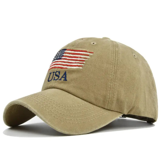 USA Flag Ball Cap